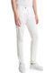BRYAN Trousers Chino Elastic in Skinny Fit White