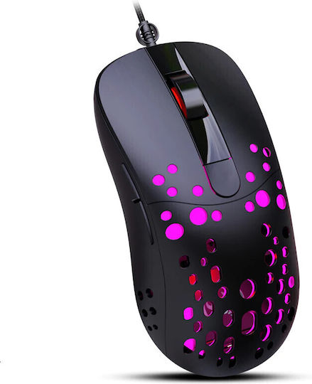 Weibo WB-902 RGB Gaming Ποντίκι 3400 DPI Μαύρο