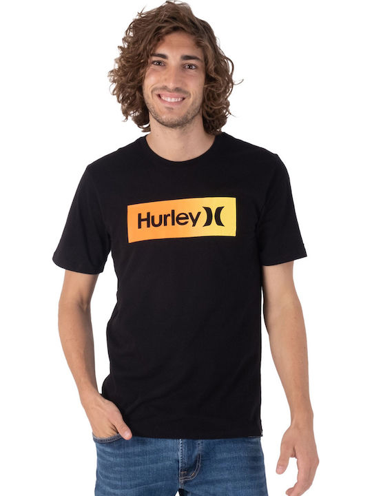 Hurley Тениска Черен