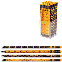 Adel BEE Pencil 2B with Eraser 72pcs NX-------2 (Μiscellaneous colours)