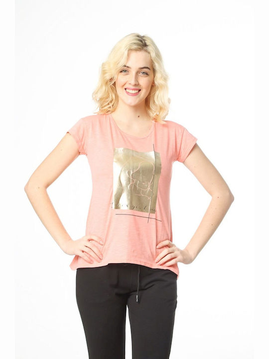 Paco & Co Damen T-shirt Rosa