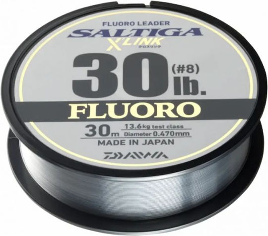 Daiwa Πετονιά Ψαρέματος Fluorocarbon Διάφανη 30m / 0.33mm