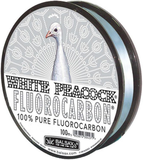 Balsax Fluorocarbon Fishing Line White 100m / 0.35mm / 10.7kg
