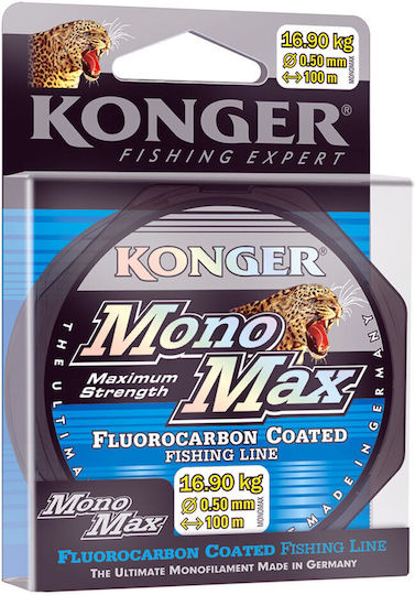 Konger Πετονιά Ψαρέματος Fluorocarbon Μπλε 150m / 0.4mm