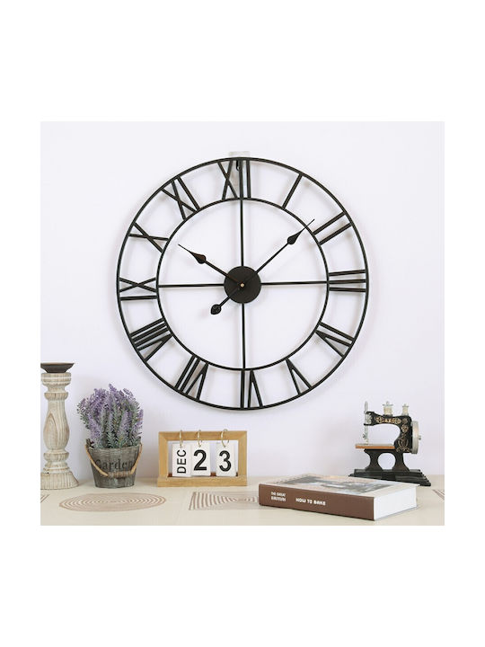 Etoile Metallic Wall Clock 60cm