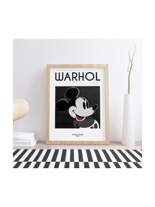 Walls Mickey Mouse Κάδρο Ξύλινο 20x30cm