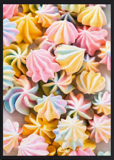 Walls Meringue Cookies Painting on Canvas 40x50cm