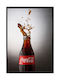 Walls Bottle Coca Cola Painting on Canvas 40x50cm