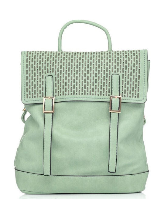 V-store Women's Backpack Shoulder Bag Green