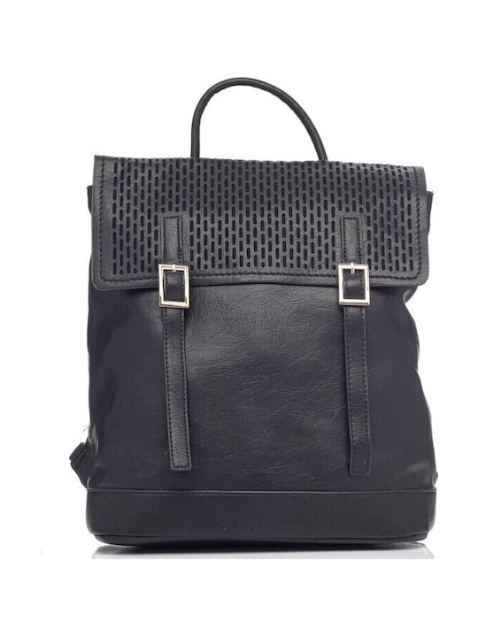 V-store Women's Backpack Shoulder Bag Black
