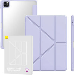 Baseus Husă Flip Cover Violet Minimalistă (iPad...