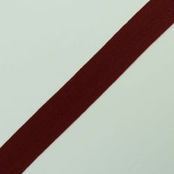Vostex Nähzubehör Tresse Burgundisch 2,5 cm Meter
