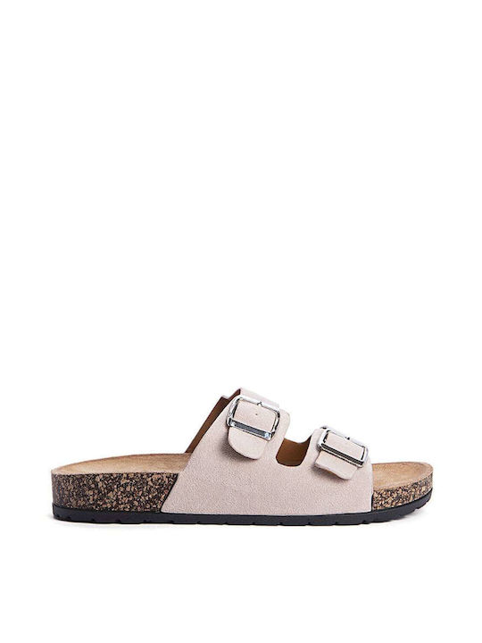 Keep Fred Suede Women's Sandals Beige