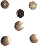 Michailidis DM Silver Metal Sewing Button 200pcs