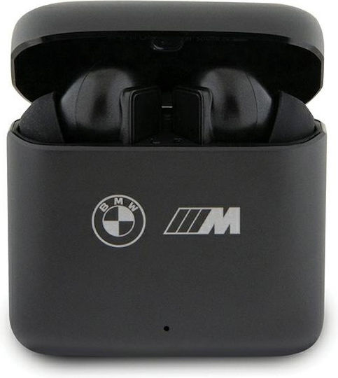 BMW Black M Collection In-Ear Bluetooth-Freisprecheinrichtung Kopfhörer mit Ladeetui Schwarz