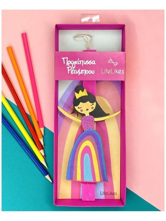 Easter Candle Round Scented Handmade with Box Princess 28cm