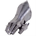 Carnival Gloves Silver