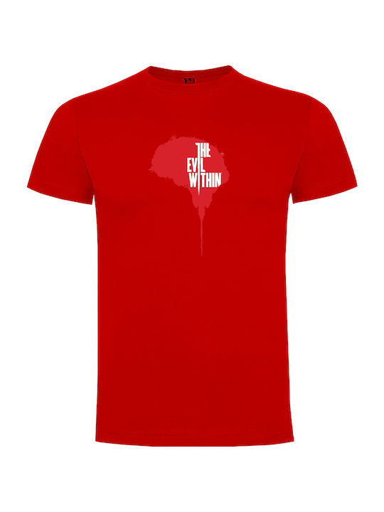 Tshirtakias T-shirt σε Κόκκινο χρώμα