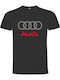 Tshirtakias T-shirt σε Μαύρο χρώμα
