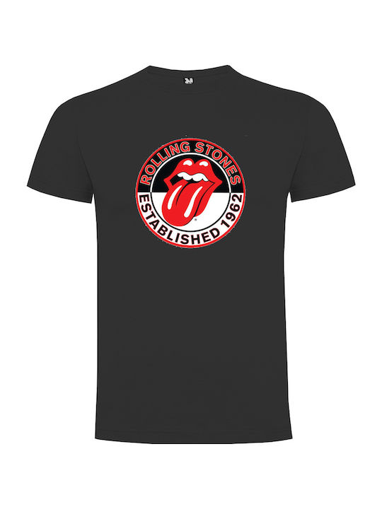 Tshirtakias T-shirt Rolling Stones Black