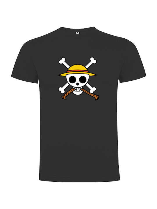 Tshirtakias T-shirt One Piece σε Μαύρο χρώμα