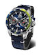 Vostok Europe Rocket N1 Men's Watch Battery with Blue Leather Strap