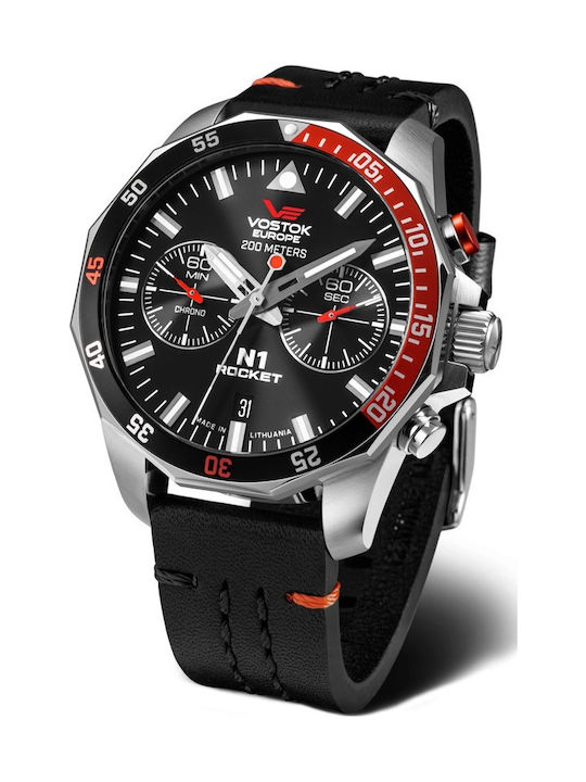 Vostok Europe Rocket N1 Ceas Baterie Cu Curea Din Piele