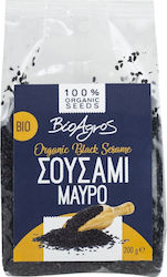 Βιο Αγρός Βιολογικό Σουσάμι Μαύρο Ψίχα 200gr