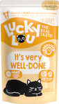 Lucky Lou Wet Food for Sterilised Adult Cats In Pouch with Beef / Poultry 1pc 125gr