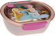 Gim Kids Lunch Stainless Steel Box 0.68lt Pink