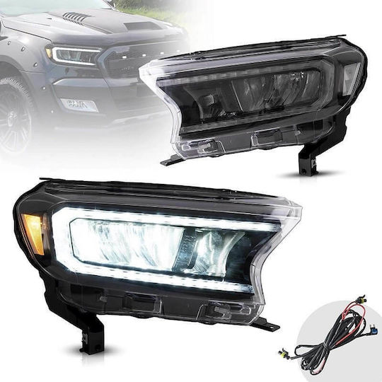 Vland Front Lights Led for Ford Ranger 2pcs