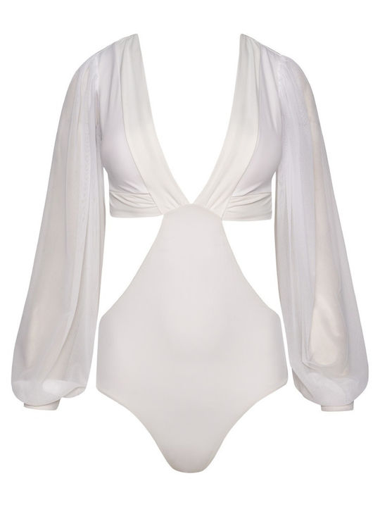 Bluepoint Solids One-Piece Swimsuit with Padding White