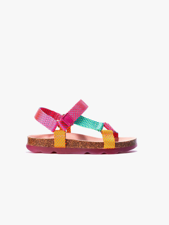 Conguitos Girls Sandals with Velcro Multicolour