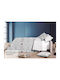 Manterol Casa Κουβερτοπάπλωμα με Γέμιση Microfiber Υπέρδιπλο 235x270εκ. Γκρι