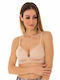 Comfort Bra with Light Padding without Underwire Beige