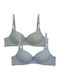 Bra Underwire LIGHT BLUE