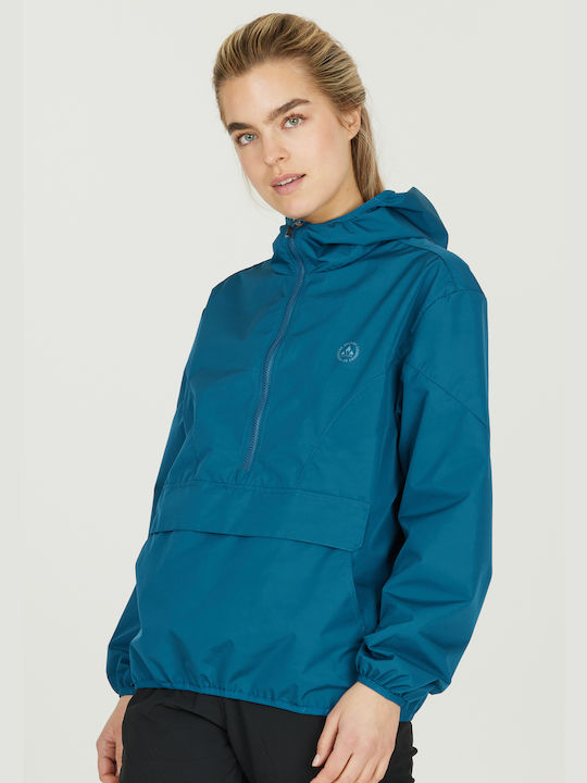 Whistler Women's Short Lifestyle Jacket Windproof for Spring or Autumn Blue