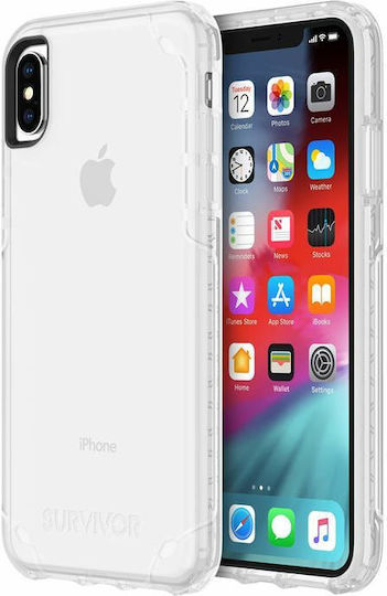 Griffin Back Cover Σιλικόνης Διάφανο (iPhone XS Max)