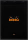 Rhodia Блокнот 80 Листа A4 На райета Черен
