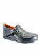 Men's Leather Slip-Ons Black