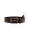 Only & Sons Men's Leather Belt Brown