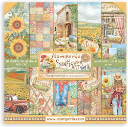 Stamperia Scrapbooking 10buc SBBL135