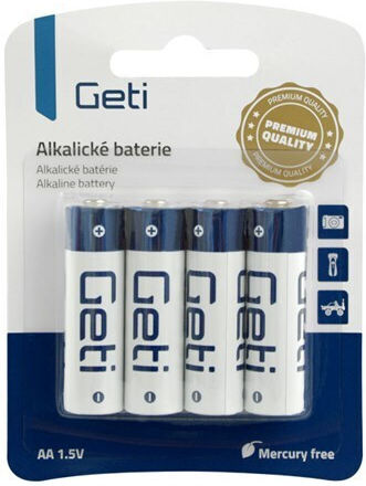 Geti Baterii Alcaline AA 1.5V 4buc