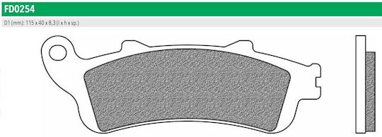Newfren Motorradbremsbeläge Vorderseite für Kawasaki German: E-Commerce-Website / Vulkan