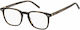 Tommy Hilfiger Plastic Eyeglass Frame Brown Tortoise TH1814 086