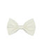 JFashion White Dog Bow tie