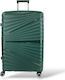 Playbags Valiză de Călătorie Mare Dură Verde cu 4 roți Înălțime 75cm