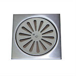 Stainless Steel Rack Floor with Size 10x10cm Silver 000835