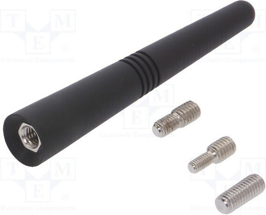 Car Antenna Roof Threaded for GPS in Black Color