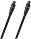 Oehlbach Optical Audio Cable TOS male - TOS male Μαύρο 2m (D1C33133)